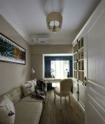 融创滨湖印129平米欧式风格三室两厅装修案例