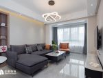 恒盛尚海湾110平三居室现代风格装修案例