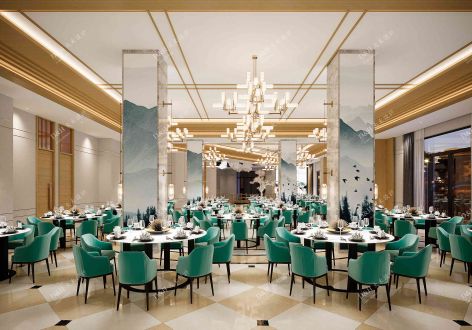 1000平米现代中餐厅装修案例
