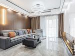 江南现代印象130㎡三居室现代简约装修案例