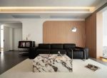 [无锡紫苹果装饰]120平现代简约装修案例，舒适自由的居家环境!
