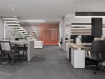 800平米现代办公室装修案例