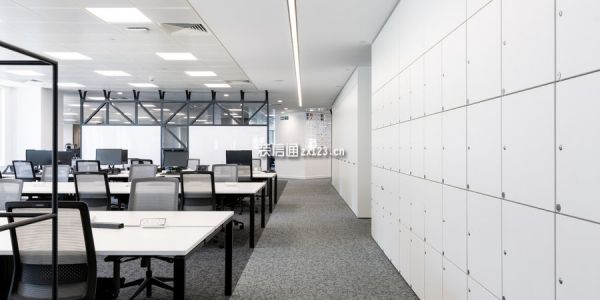 现代风格500平米办公室装修案例