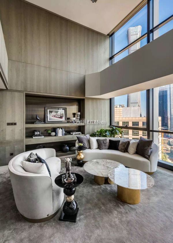 復(fù)式裝修客廳