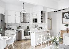 [十堰博天裝飾]開放式廚房設計有什么優(yōu)點？