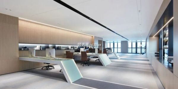 深圳办公空间1000平米现代风格装修案例