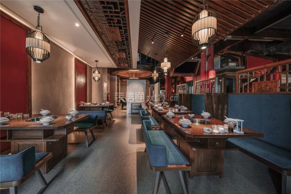 虹口500平火鍋店裝修案例(筑礪裝飾)