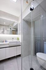 银子湖水都120平三居室现代风格装修案例