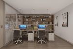 450平办公室现代风格装修案例