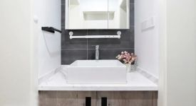 [石家莊龍頭裝飾]衛(wèi)生間臺上盆和臺下盆哪個好？一篇弄明白