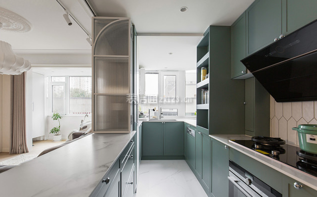 现代风格厨房装修 现代风格厨房效果图 现代风格厨房