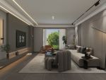 银都天寓125㎡三居室现代风格装修案例