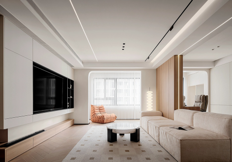 上实海上海依云轩140平米现代风格四室两厅装修案例