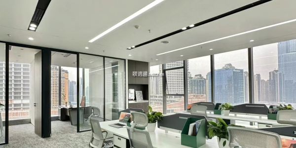 办公室现代风格500㎡设计方案