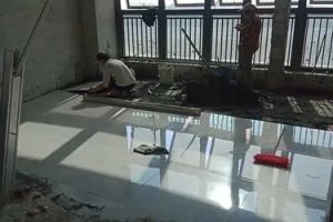 臥室鋪貼地板步驟