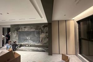 [西安鲁班装饰]赛格中京坊175平米现代意式风格实景案例