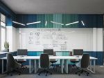 800平办公室现代风格装修案例