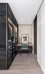 龙云香堤现代三居室120平米装修案例