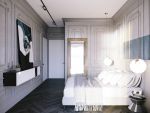 保利香槟国际现代三居室122平米装修案例