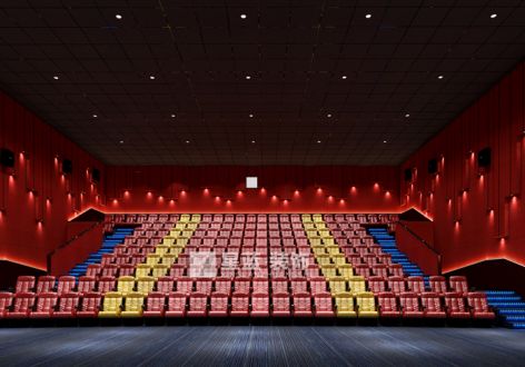 奥斯卡电影院3000平米现代风格装修案例