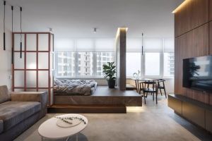 [北京今朝装饰]39㎡单身公寓，小空间大设计，住着比“豪宅”还舒服！