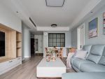 保利中環(huán)廣場100平現(xiàn)代三居裝修案例