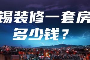 房子裝修市場價