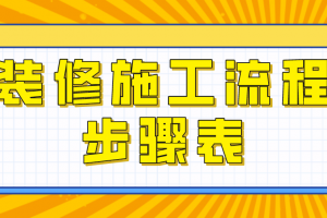 裝修施工驗(yàn)收表