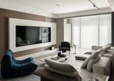 [晉中品藝裝飾]巖板電視背景設(shè)計(jì)，越看越高級(jí)！