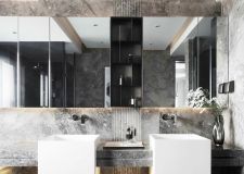 締梵國際裝飾｜200㎡高級灰大宅設計，演繹個性與高級范！