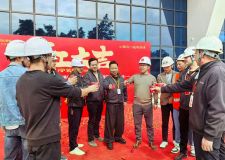 凱悅裝飾服務(wù)的泰升藥業(yè)辦公樓設(shè)計(jì)裝修?項(xiàng)目開工大吉