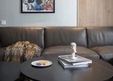 締梵國(guó)際裝飾｜125㎡現(xiàn)代黑白灰設(shè)計(jì)，品質(zhì)自然！