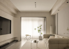 [太原今朝裝飾]100平三居室裝修案例，極簡純粹設(shè)計！