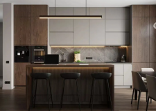 [南京銘望裝飾]開放式廚房島臺設(shè)計，顏值高功能強!