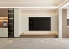 [上海星杰國(guó)際設(shè)計(jì)]150平簡(jiǎn)約裝修案例，溫馨柔和設(shè)計(jì)！