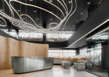 [上海升通裝飾]辦公+展廳裝修設(shè)計案例，展現(xiàn)公司產(chǎn)品的獨特魅力!