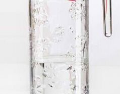 乐美雅玻璃器之冷水壶 J6105 玻璃浮雕凉水杯