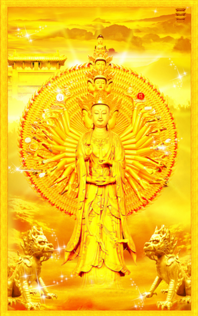 金钻十字绣千手观音tmr143b-jz