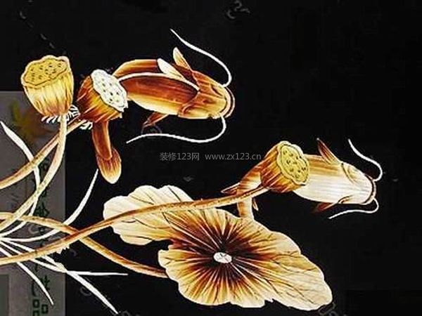 蘆葦畫的制作