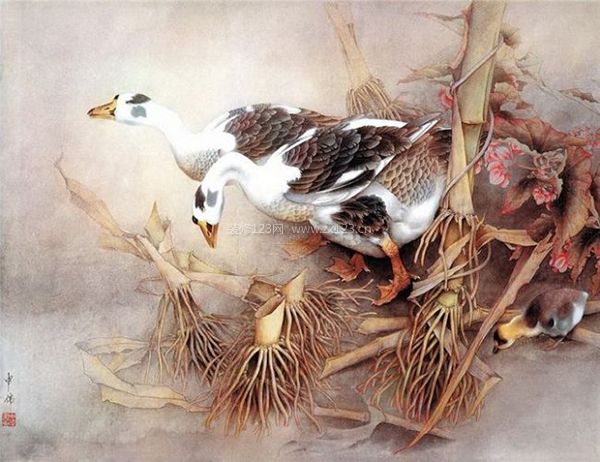 工筆花鳥畫歷史