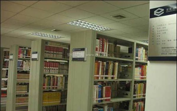 雙面書架效果圖