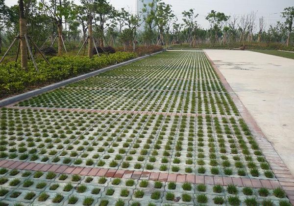 植草磚施工步驟