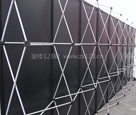 拉網式展架