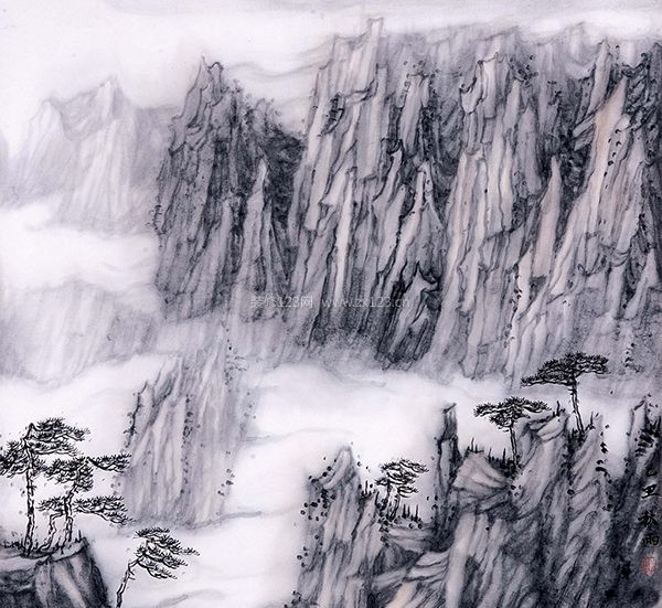 山水畫教學