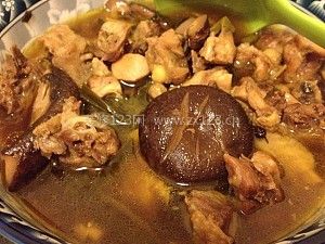 香菇燉雞