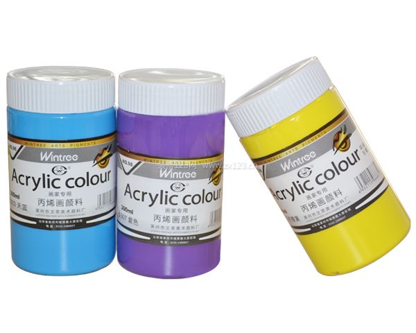 丙烯顏料的特性