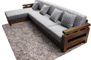 木制板式沙发