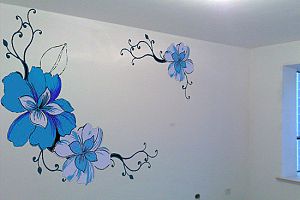 室内墙体手绘