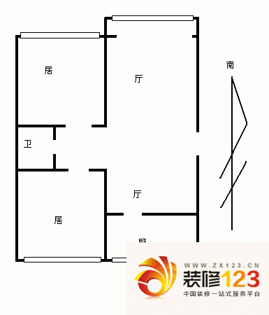 幸福嘉园户型图