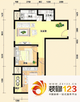 阳光嘉苑户型图